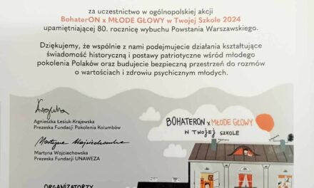 BohaterON – w twojej szkole!