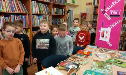 Lekcja w bibliotece miejskiej