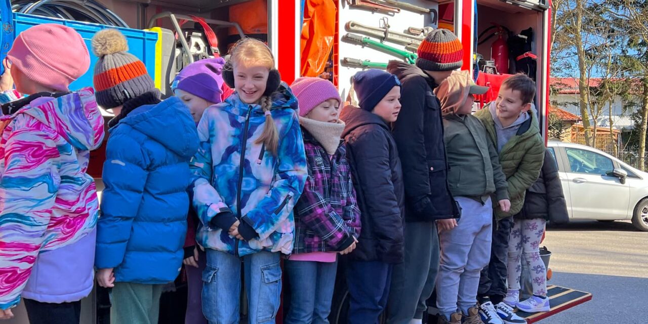 Wizyta Straży Pożarnej w Naszej Szkole!
