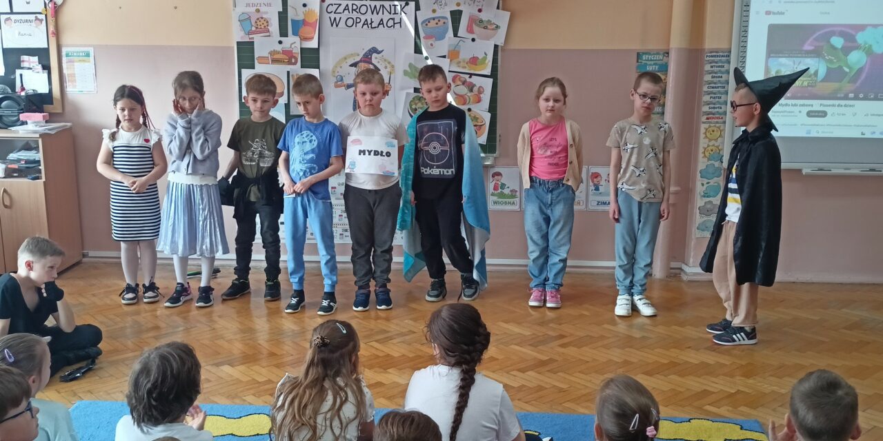 Przedstawienie o tematyce zdrowotnej klasy 1