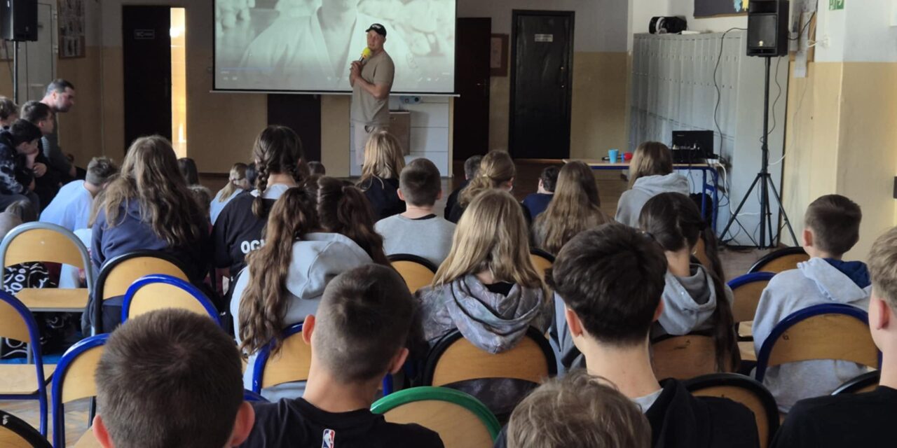 WARSZTATY PROFILAKTYCZNO-MOTYWACYJNE Z DRUŻYNĄ MISTRZÓW: SPORT – MUZYKA – PASJA