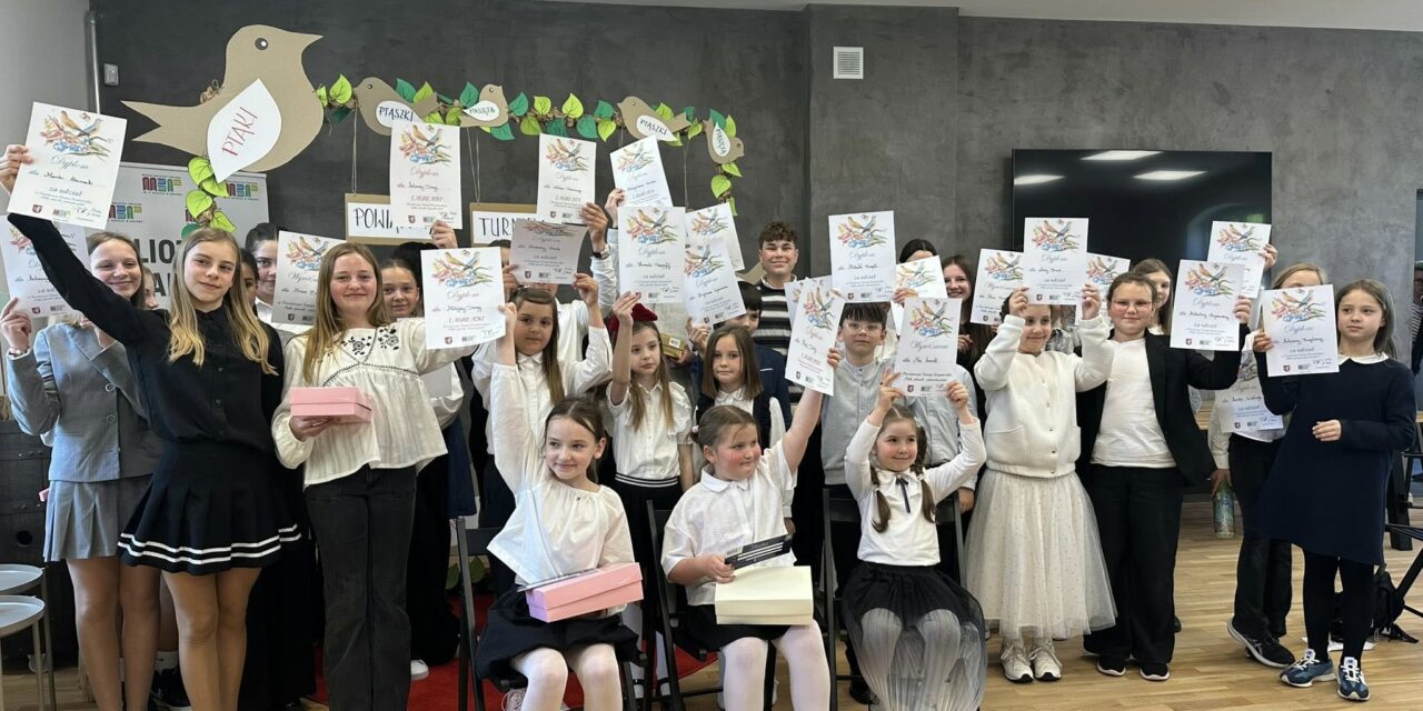 Słowa szybujące jak ptaki” – Powiatowy Turniej Recytatorski za nami!