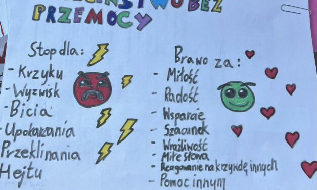 Konkurs plastyczny „Dzieciństwo bez przemocy”