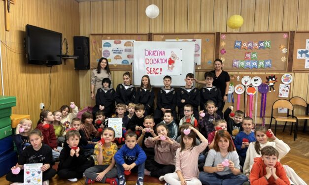 „Drużyna Dobrych Serc” – gra terenowa w ramach kampanii „Dzieciństwo bez przemocy”