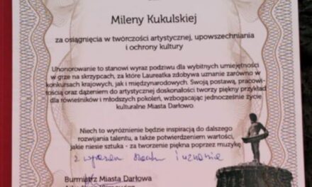 Nagroda Burmistrza dla Mileny