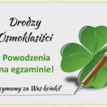 EGZAMIN ÓSMOKLASISTY
