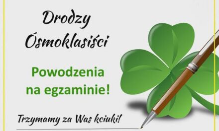 EGZAMIN ÓSMOKLASISTY