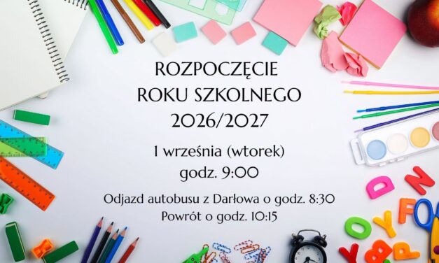 Rozpoczęcie nowego roku szkolnego 2026/2027